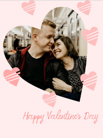 Happy Valentine's Day Photocard