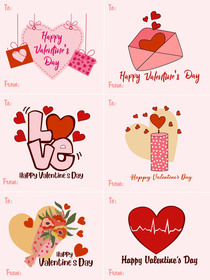 Happy 
Valentine's Day - 6 in 1
