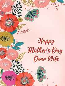 Happy Mother's Day Dear Wife