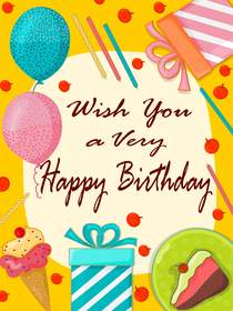 Wish You a Very Happy Birthday