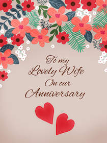 To My Lovely Wife on Our Anniversary