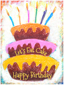 Lets Eat Cake - Happy Birthday