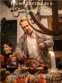 Thanksgiving Party Invitation