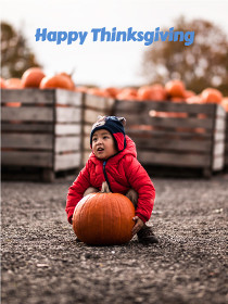 Happy Thanksgiving - Thanksgiving Photocard