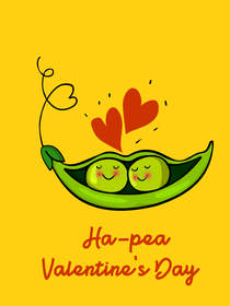 Ha-pea Valentine's Day