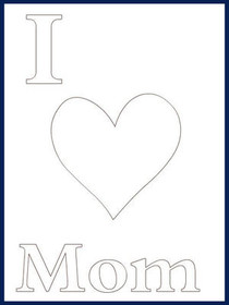 Mother's Day - Color your card 1