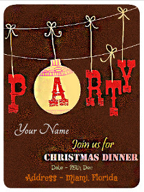 Join Us for Christmas Dinner Party