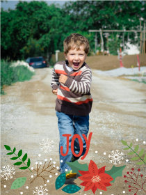 Joy - Christmas Photocard