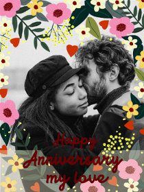 Happy Anniversary My Love Photocard