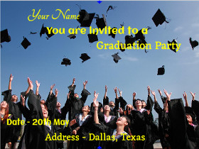 Graduation Party Invitation