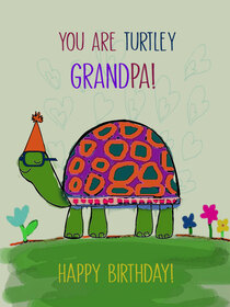 You are turtley GRANDPA! You are the best!