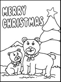 Merry Christmas - Coloring Card