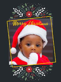 Merry Christmas - Christmas Photocard