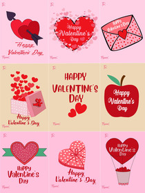 Happy 
Valentine's Day - 9 in 1