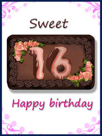 Sweet 16 - Happy Birthday