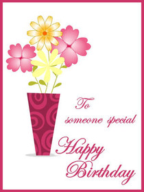 To Someone Special - Happy Birthday