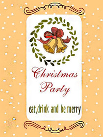 Christmas Party - Eat, Drink and Be Merry