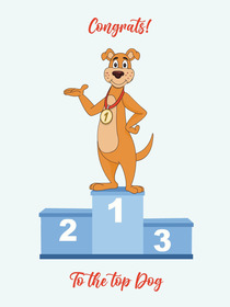 Congrats to the Top Dog